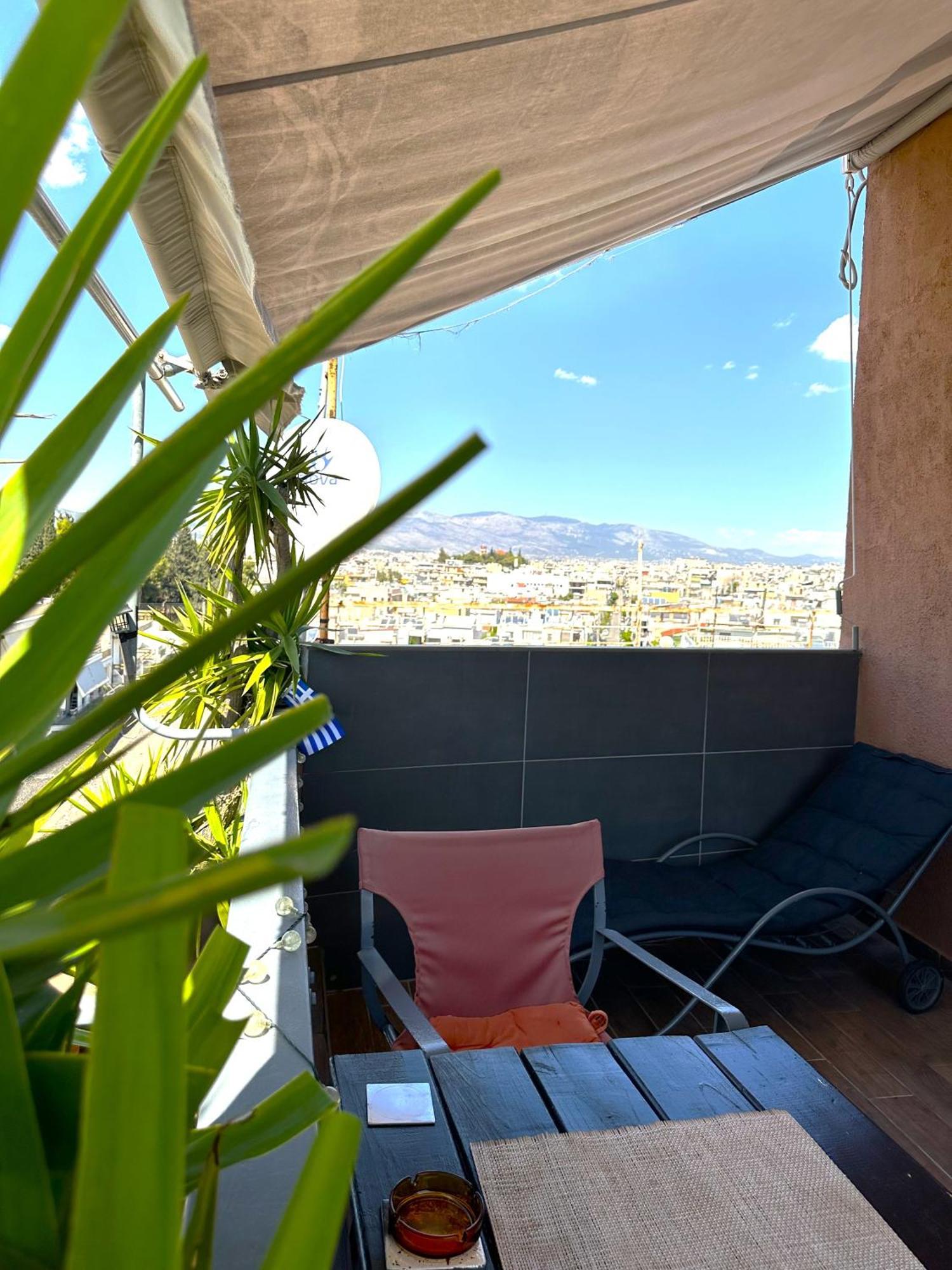 Αfrodite! Roof Top Studio--Wonderful City View Apartment Atena Exterior foto